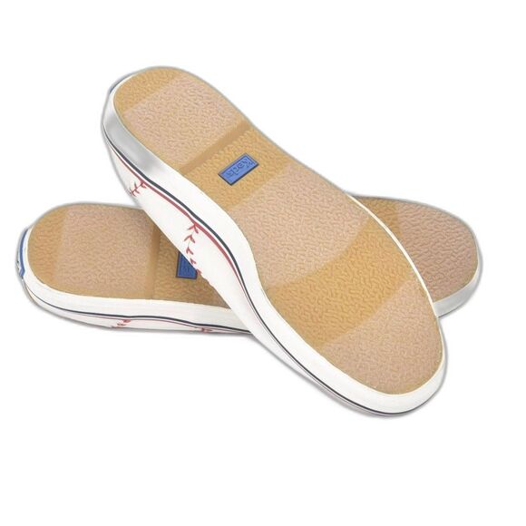 Keds Canvas Champion Pennant Baseball MLB Stitch Sneaker Size 8 - Picture 5 of 5